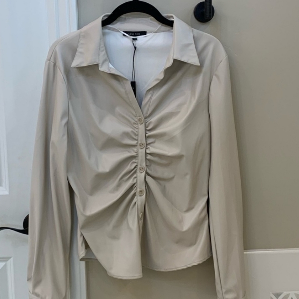 Revolve Button Down Top - image 3